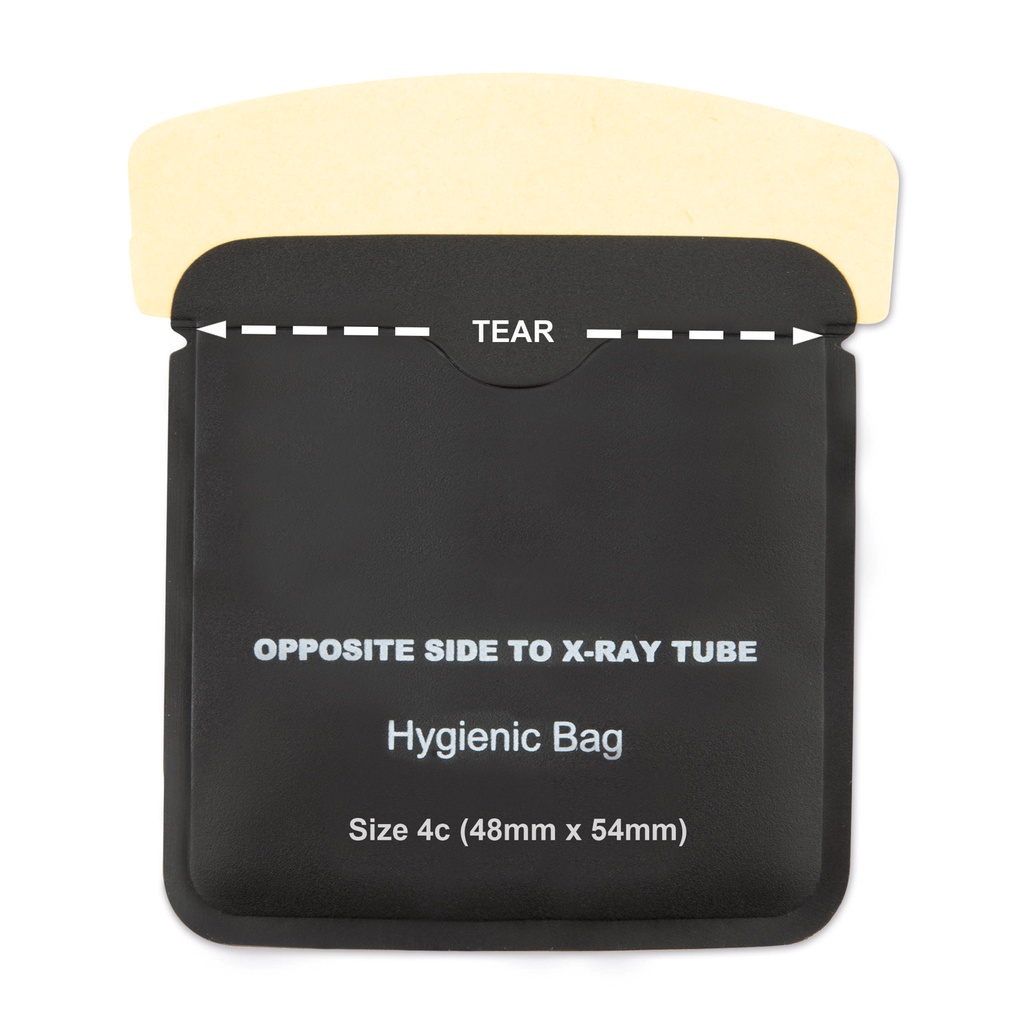 Beskyttelseshylstre til røntgenplade eller folie str. 4C. Kasse med 100 stk.